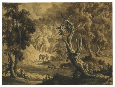 Footpads in a forest