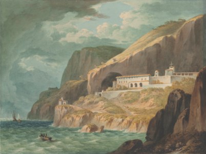 A convent at Amalfi near Salerno, Italy