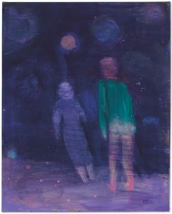 Beach Walkers at Night