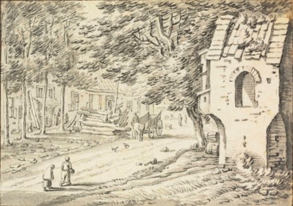 View of the Petronella Chapel in the village of De Bilt, near Utrecht