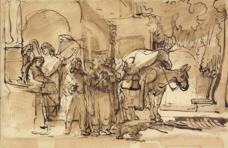 The departure of the young Tobias