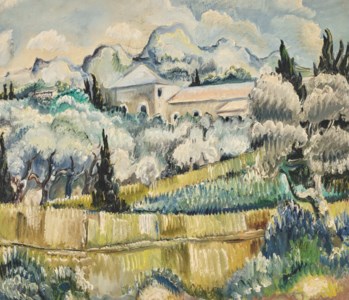 Landschaft in Südfrankreich