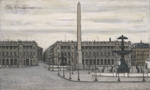 Bernard Buffet, Place de la Concorde