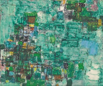 Abstract in green