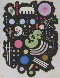 Wassily Kandinsky, Noir bigarré