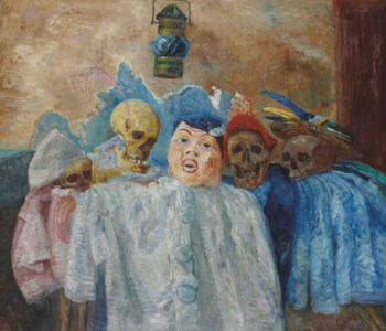 Pierrot et squelettes