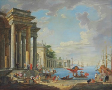 A coastal scene