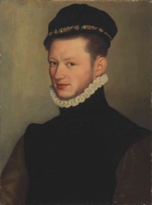 Portrait of a young man, bust-length