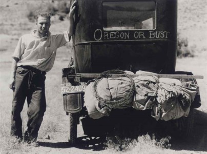 Vernon Evans, Migrant from South Dakota to Oregon, 1936