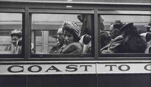 Greyhound Bus Passengers (Coast to Coast), 1947