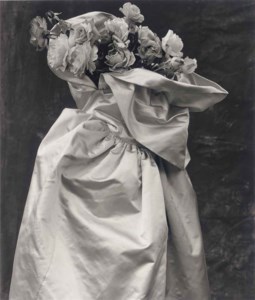 Charles James Dress and Roses, Kent, England, 1984