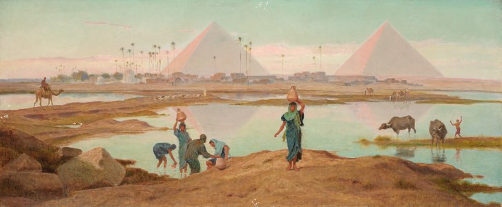 The waters of the Nile, Egypt