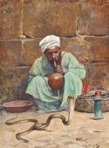 The snake charmer