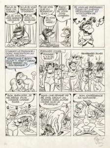 La Vie en rose, ou l'obsessionnelle poursuite du bonheur. Planche originale n°46