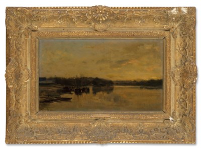 La rivière, le soir