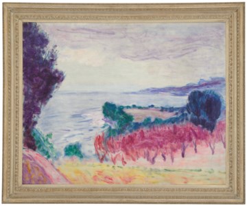 The Bay with Red Orchard