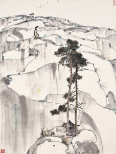 Wu Guanzhong, North Wudang Mountain