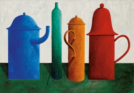 Nicolas Party, Still Life with an Empty Bottle