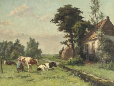 Milking the cow