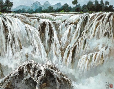 Pang Jiun, Waterfalls