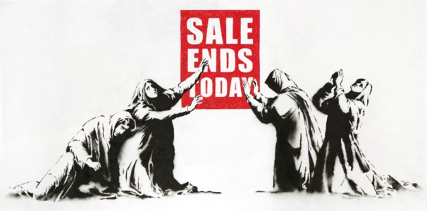 Banksy & Eine, Sale Ends Today