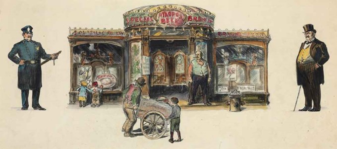 "The Saloon in New York"