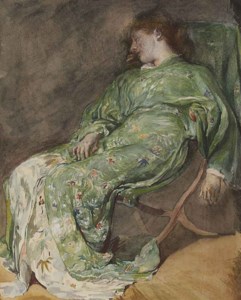 Sleep (Study of Female Figure Asleep)