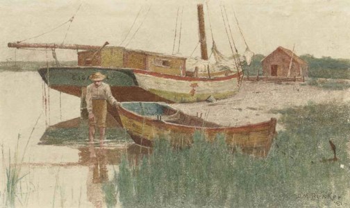 Boy with Rowboat