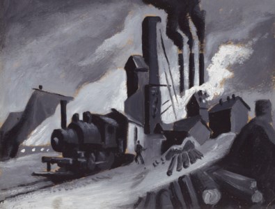 Study for 'Lumber Mill'