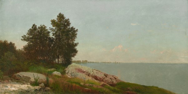 Study on Long Island Sound at Darien, Connecticut