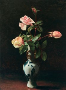 Roses in a Chinese Vase