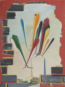 Neo Rauch, Kunstflug (Aerobatics)