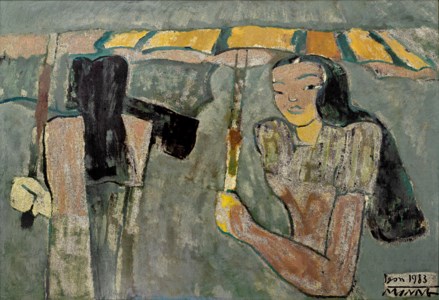 Femme A L'ombrelle (Lady with a Parasol)