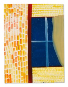 Interior with View of Night Sky