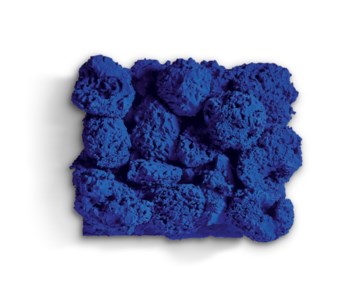 Relief Éponge bleu sans titre (RE 37)