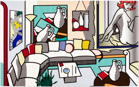 Roy Lichtenstein, Interior: Perfect Pitcher