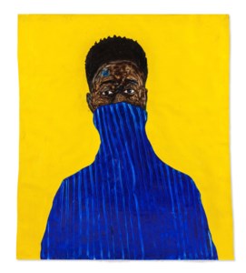 Amoako Boafo, Blue Pullover