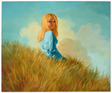 Girl on a Hill