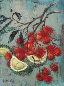 Rambutans and Durians