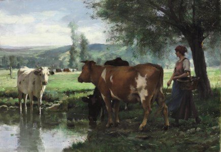 La gardeuse de vaches