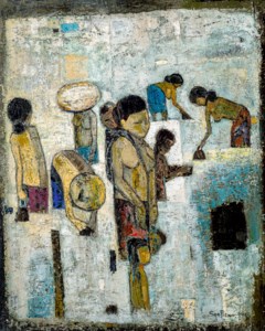 Malay Women Washing Clothes