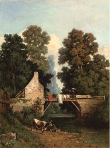 A French river landscape