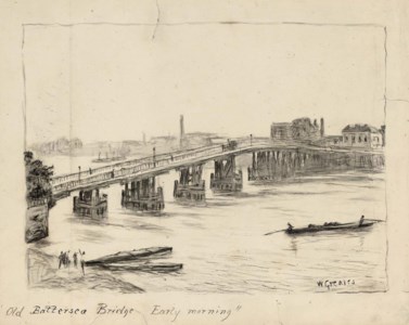 Old Battersea Bridge, Early Morning