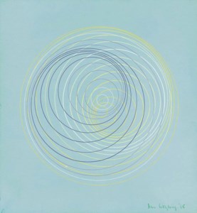 Helix - Circles on Dark Green