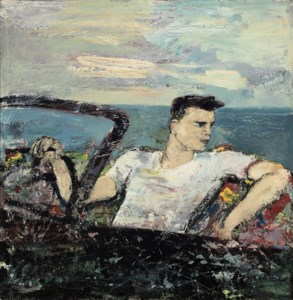 Figure in Car