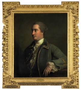 Portrait of a gentleman, traditionally identified as Peter Daly, of Quansbury, half-length, in a gold-embroidered green frock coat and white stock