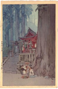 Nikko tsuyu no hi/Misty day in Nikko , 1937 Yoshikawa , 1935 Utagahama , 1937
