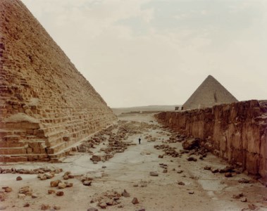 White Man Contemplating Pyramids, 1989