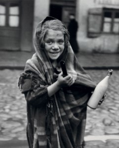 Father earned today some money and daughter is sent for milk, 1937