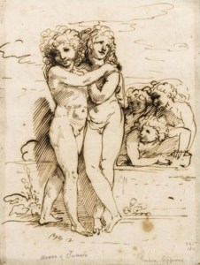 Cupid and Hymen accompanied by amorini